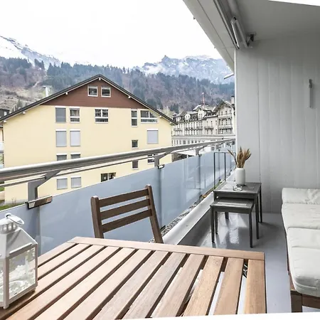 Spirit - #3 - Balkon - Parkplatz * Engelberg